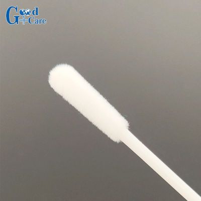 Nylon Head PP Rod Oropharyngeal Swab Sterile Flocked Oropharynx Swab Disposable Flocked Oral Swab