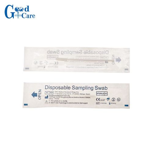 6"*2.5mm Sterile Rayon Swab Tipped Applicator Disposable Plastic Rods Rayon Cotton Swab