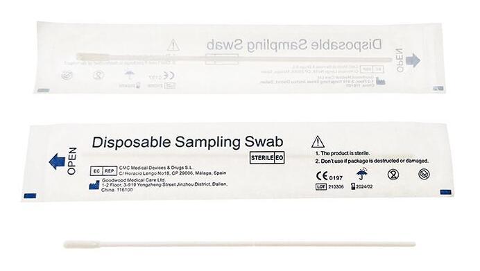 Foam Swab,Goodwood medical care,Foam Tip PP Rod Disposable Sterile Swab For Virus Detection Foam Swab