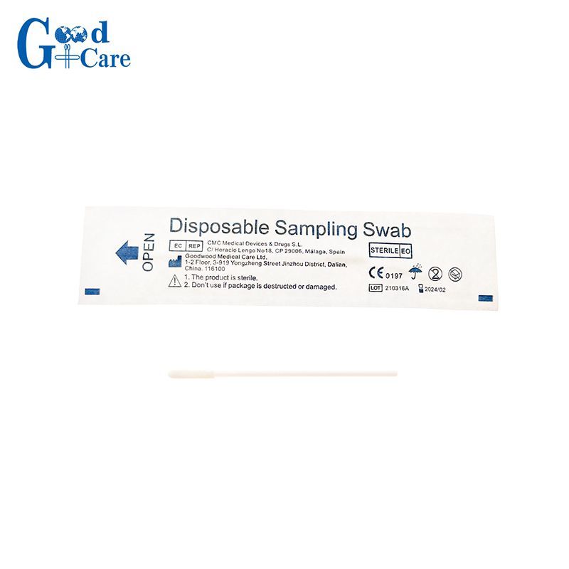 Foam Tip PP Rod Disposable Sterile Swab For Virus Detection Foam Swab