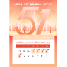 May 1 International Labor Day Closure Notice