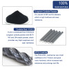 High Precision Square Carbide End Mill Cutter 4 Flute HRC45 AlTIN