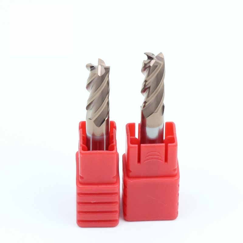 8mm Carbide End Mill 4 Flute HRC55