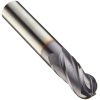 Tungsten Carbide Ball Nose End Mill 2 Flute 30° Helix HRC45/55/65