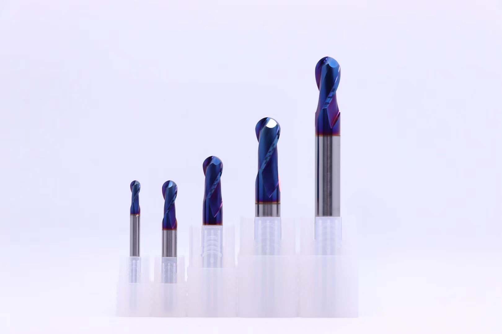 hrc65 nano coated end mill cutter