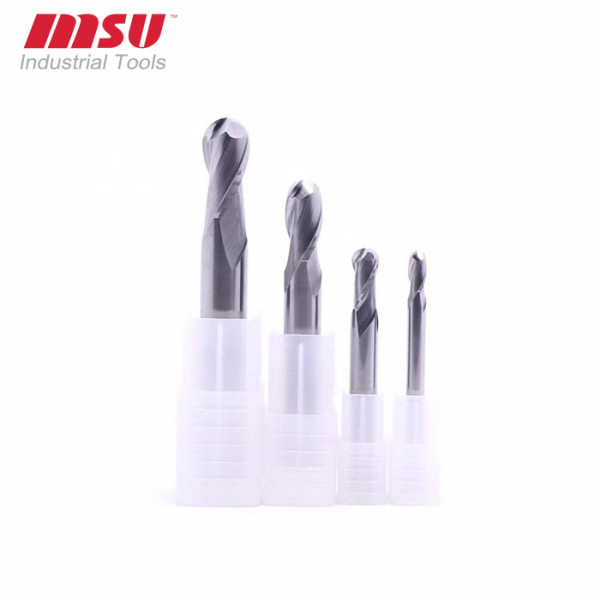 High performance end mill bits for aluminum