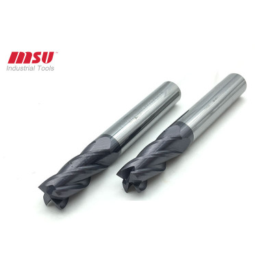 HRC45-  4 Flute Square Carbide End Mill