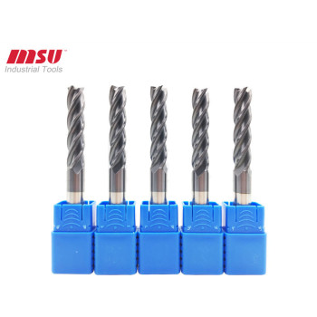 HRC45-  4 Flute Square Carbide End Mill