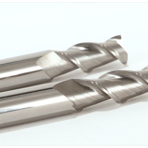 2 Flute  Carbide End Mill For Aluminium uncoated