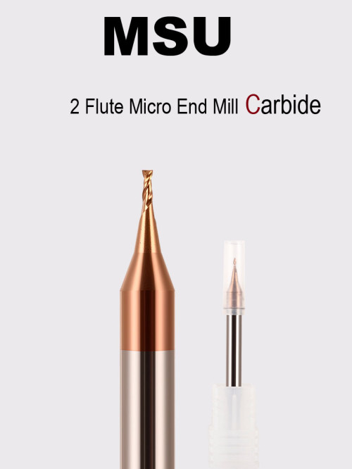 HRC55-2 Flute Carbide Mircro End Mill  For Steel