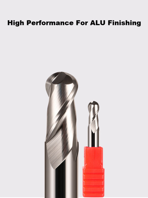 2 Flute Ball Nose End Mill For Aluminium