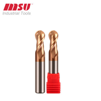 HRC55 - 2 Flute Carbide Ball Nose End Mill