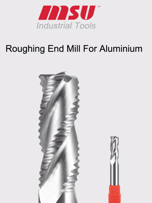 3 Flute Carbide Roughing End Mill For Aluminium