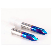 HRC 65Nano Coating Carbide NC Spot Drills For Hardened Steel