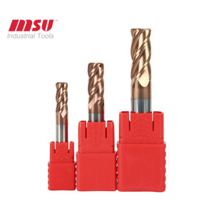 HRC55- Carbide Corner Radius End Mill