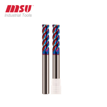 HRC65 Extra long Corner Radius End MillS