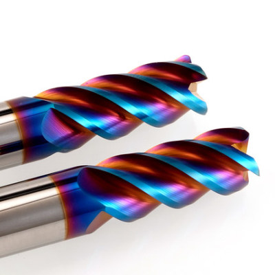 HRC65 Extra long Corner Radius End MillS