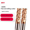 Extra long square end mill -HRC55-4 Flute