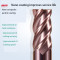 Solid Carbide End Mill TiALCrN For Alloy Steel-Square -4 Flute