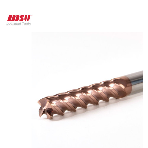HRC58- Extra Long 4 Flute Square End Mill