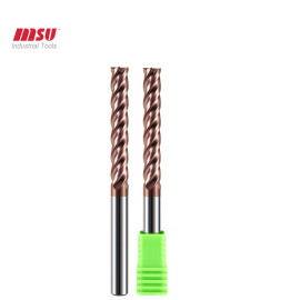 Extra Long  Carbide CNC End Mill Bit  Milling Cutter Tool For Mold Machining - 4 Flute - HRC58
