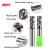 HRC60 4F Carbide Bull Nose End Mill For End Mill Cutter for Steels, Tool Steels, Cast Iron, & Titanium