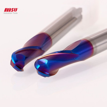 HRC65 -2 FLute Ball Nose End Mill