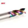 DLC Coating Square End Mill 3 Flute For Aluminium Cutters