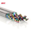 DLC Coating Square End Mill 3 Flute For Aluminium Cutters