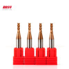 MSU 4 Flute Carbide Micro Milling Cutter Tungsten Steel Alloy For Tools