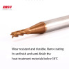 MSU 4 Flute Carbide Micro Milling Cutter Tungsten Steel Alloy For Tools