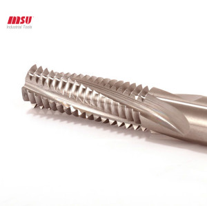 MSU HRC65 4F Tungsten Steel Thread Milling Cutters
