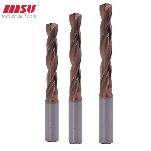 5XD Carbide Drill With Internal Coolant