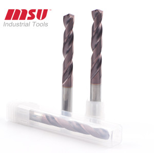 HRC65 Carbide Drill With External Coolant