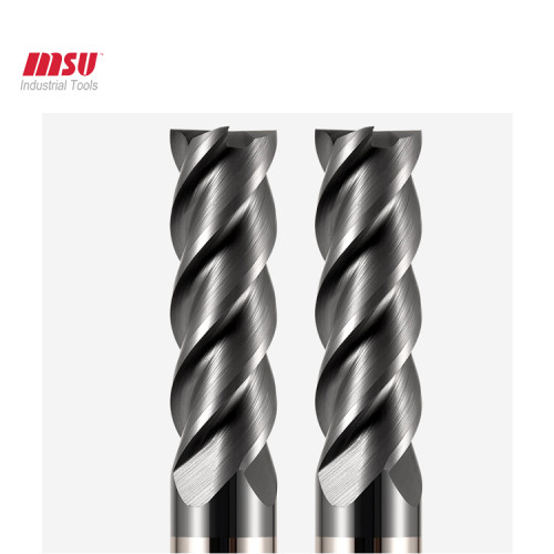 HRC60 - Extra Long Carbide Square End Mill