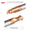 High Precision 2 Flute Carbide Ball Nose End Mill For Steel