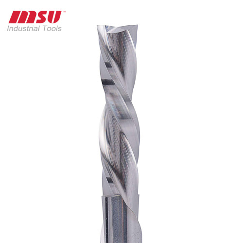 2 Flute Carbide Down Cut End Mill Spiral CNC Ruoter Bit For Wood Cut-Carving