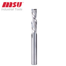 2 Flute Carbide Down Cut End Mill Spiral CNC Ruoter Bit For Wood Cut-Carving