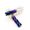 HRC65 2/4 Flute Tungsten Carbide End Mill Nano Blue Coated