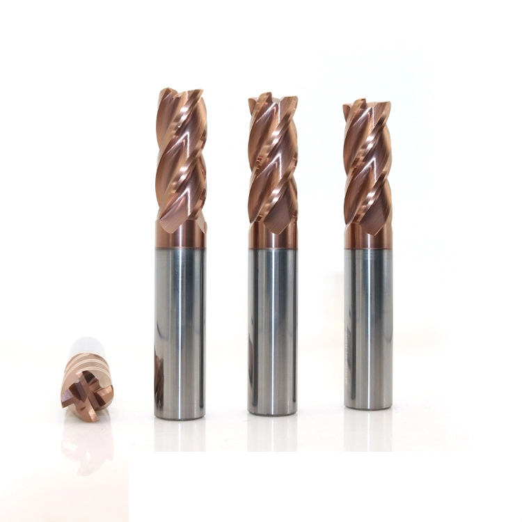 Corner Radius End Mill HRC55
