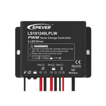 LS102460LPLW 10A 12/24VDC Solar Charge Controller with built-in LED driver