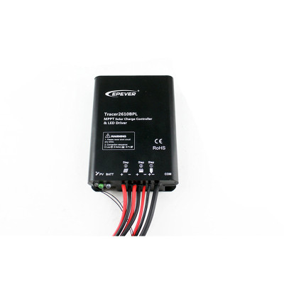 Tracer2610BPL 10A 12/24VDC MPPT Solar Charge Controller with built-in LED driver