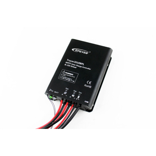 Tracer2610BPL 10A 12/24VDC MPPT Solar Charge Controller with built-in LED driver