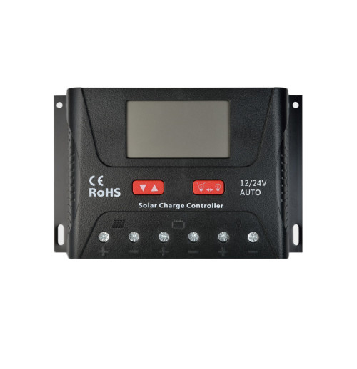 SR-HP2430 12/24V 30A PWM Smart Solar Charge Controller with USB function