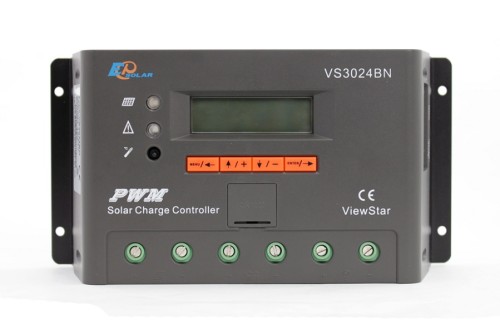 ViewStar3024BN 30A 12/24VDC PWM Solar Charge Controller