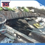 black permeable plastic grass pavers for parking lots
