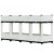 Leizisure Green Wall Hanging Rattan Rectangle Planting Black Planter Boxes