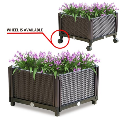 Freestanding Plant Planter Box Stand Elevated Garden Bed System