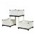 multi-tiers Patio Planters corner Pots & Elevated Planters  in yard