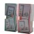 Decorative automatic bottom  reed diffuser box packaging with gloss lamination and die-cut window